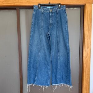NWOT MOTHER The Lunch Line Sneak Frey Jeans